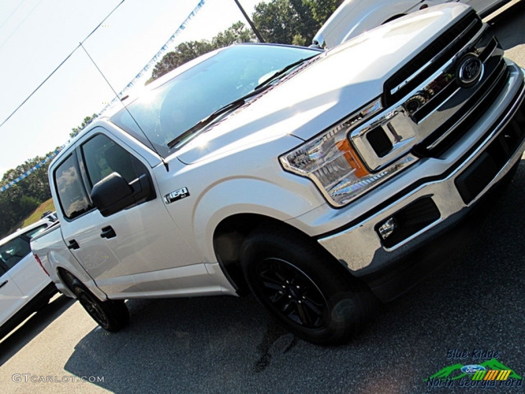 2018 F150 XLT SuperCrew - Ingot Silver / Earth Gray photo #32