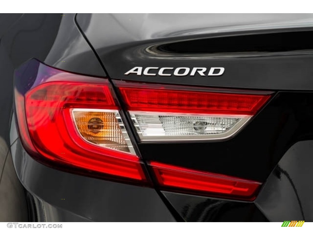 2018 Accord EX-L Sedan - Crystal Black Pearl / Black photo #7