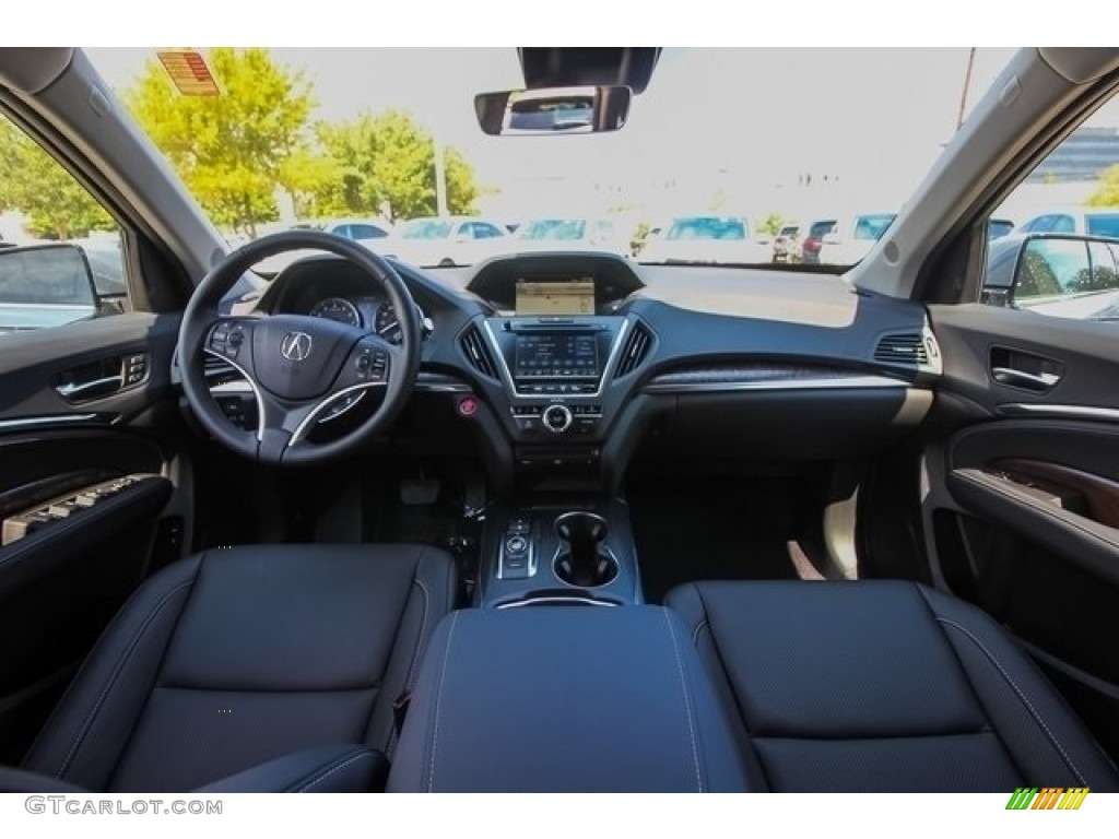 2019 Acura MDX Standard MDX Model Ebony Dashboard Photo #129552368