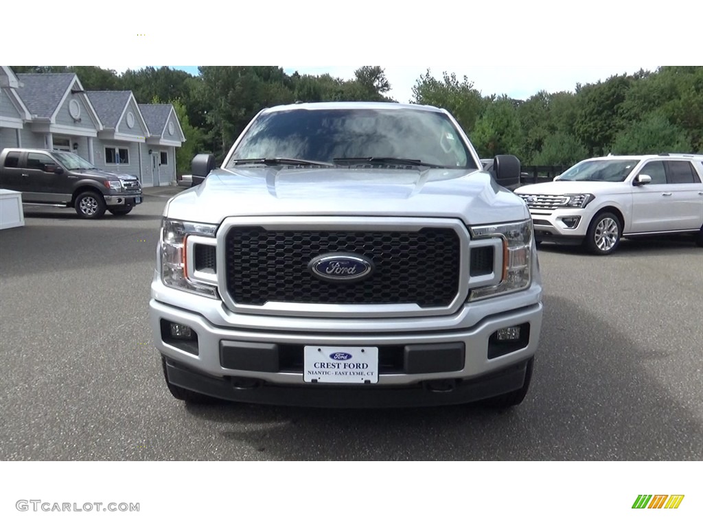 2018 F150 STX SuperCrew 4x4 - Ingot Silver / Earth Gray photo #2