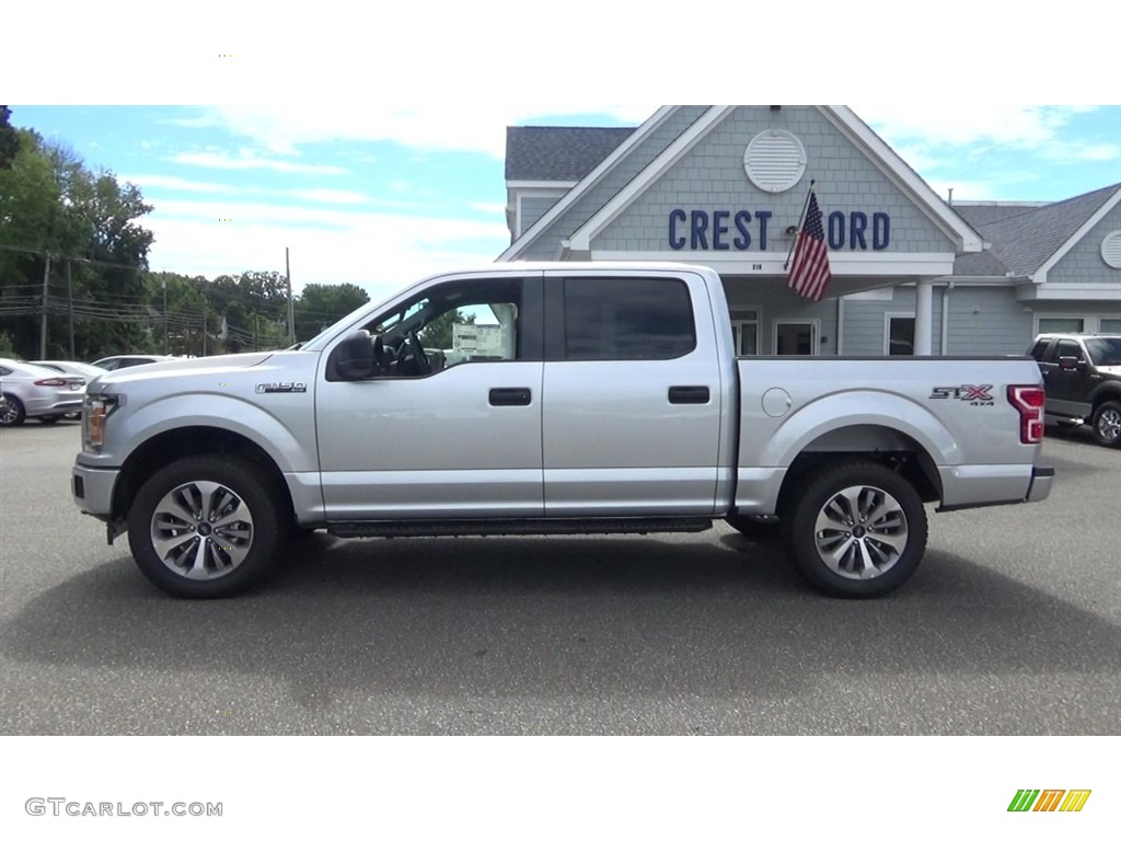 2018 F150 STX SuperCrew 4x4 - Ingot Silver / Earth Gray photo #4