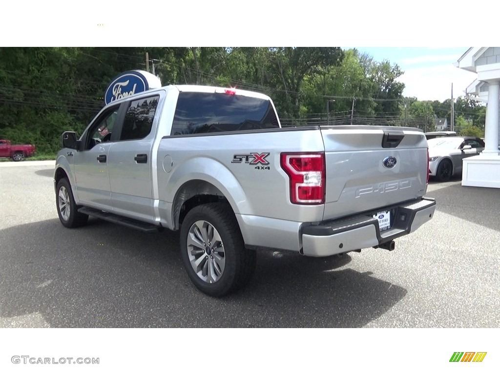 2018 F150 STX SuperCrew 4x4 - Ingot Silver / Earth Gray photo #5