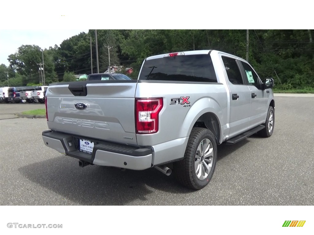 2018 F150 STX SuperCrew 4x4 - Ingot Silver / Earth Gray photo #7