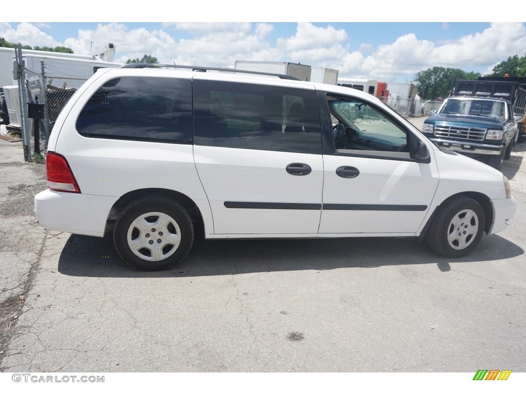 2005 Freestar SE - Vibrant White / Flint Grey photo #15