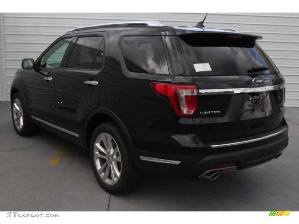 2018 Explorer Limited - Shadow Black / Ebony Black photo #7
