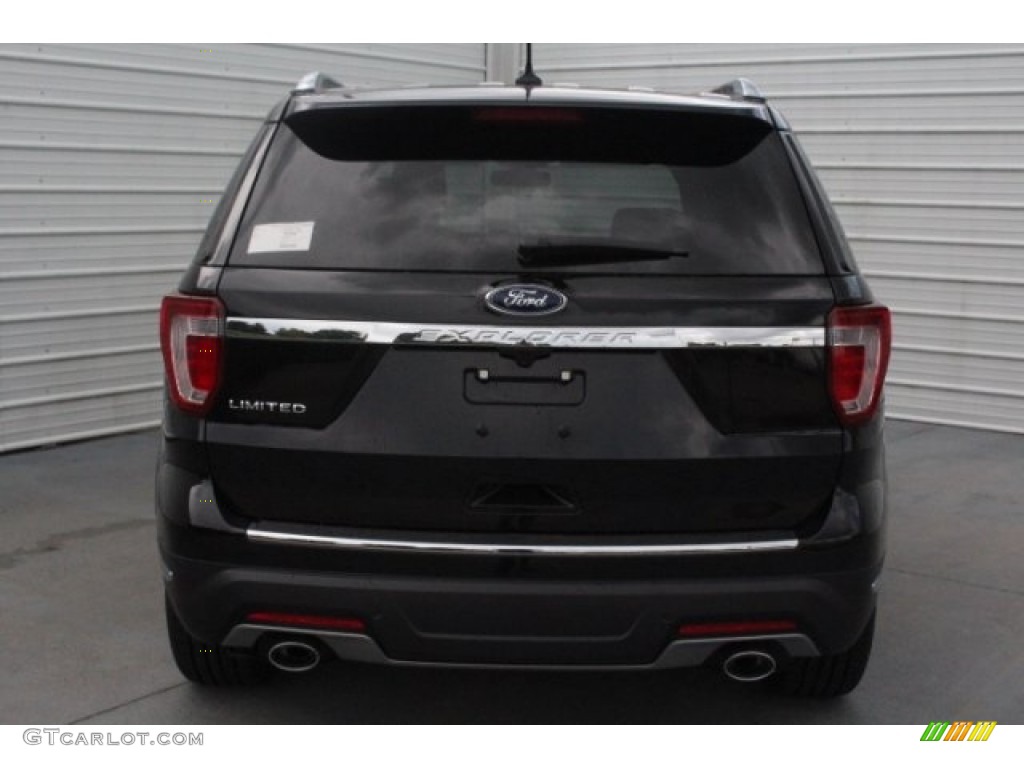 2018 Explorer Limited - Shadow Black / Ebony Black photo #8