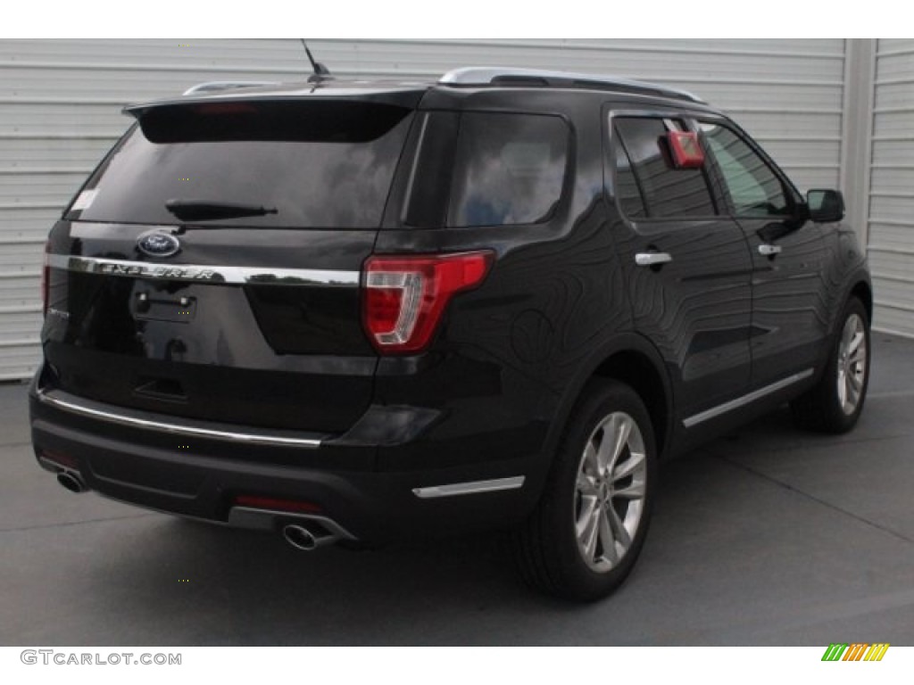 2018 Explorer Limited - Shadow Black / Ebony Black photo #9