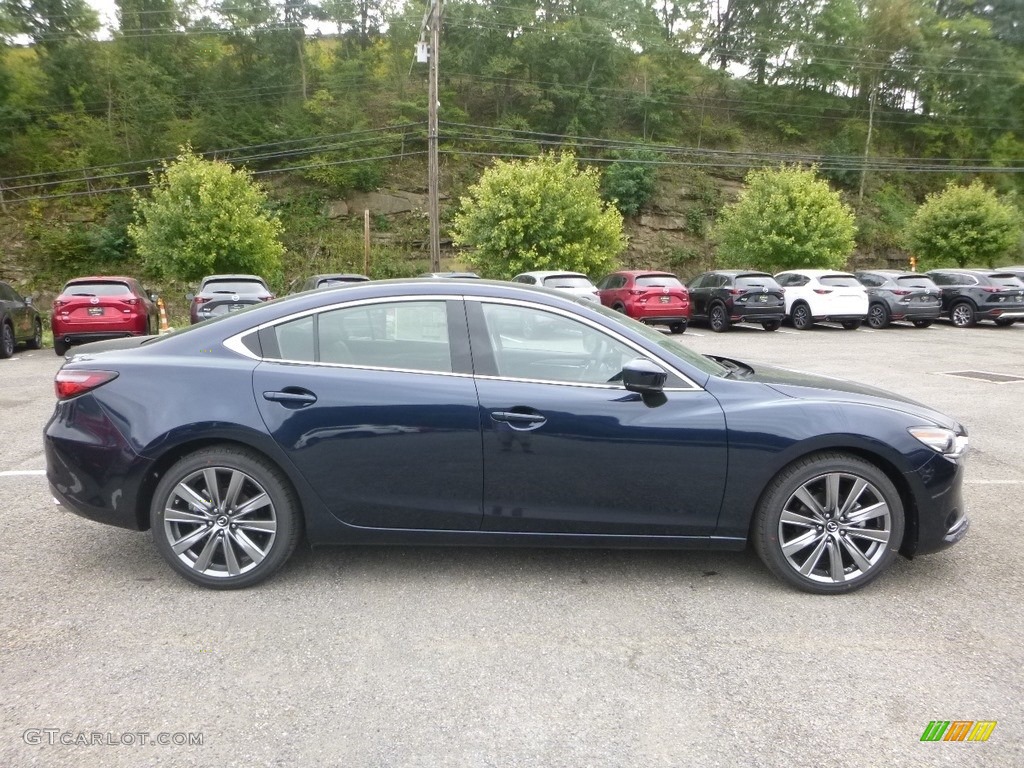 2018 Mazda6 Grand Touring Reserve - Deep Crystal Blue Mica / Black photo #1