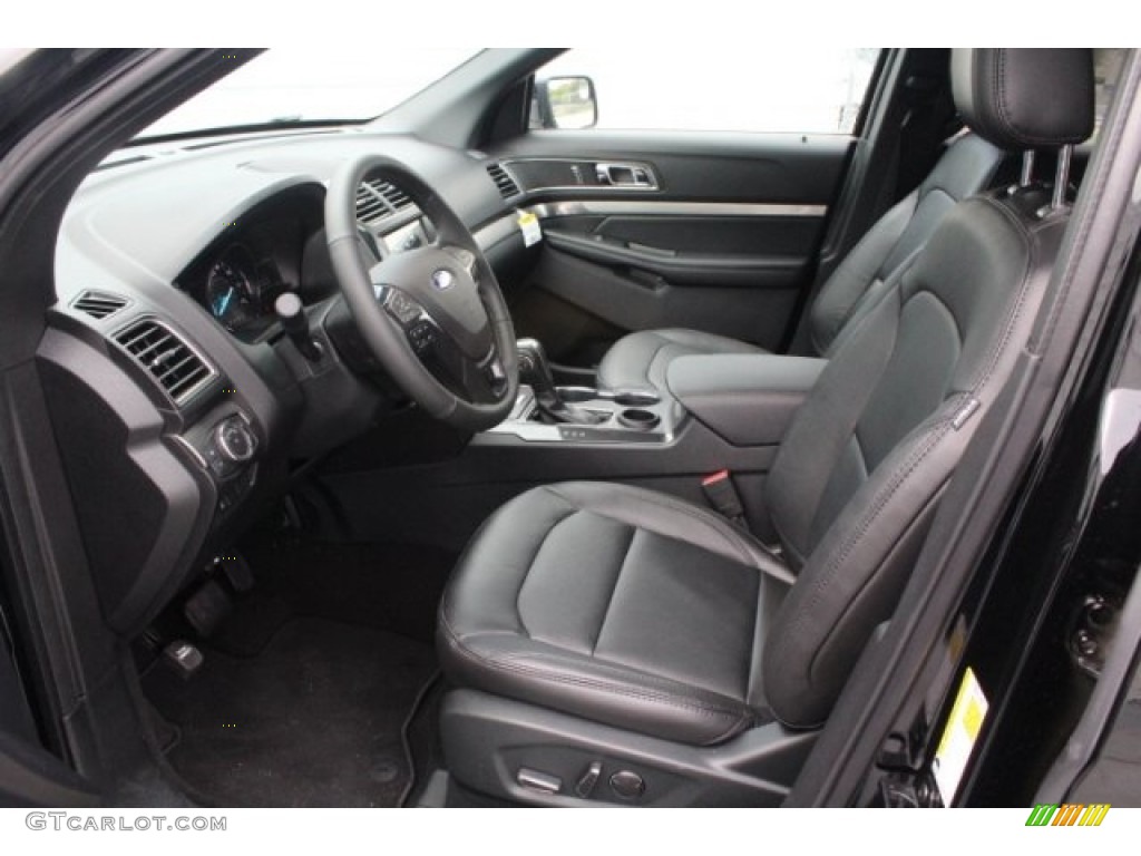 2018 Explorer XLT - Shadow Black / Ebony Black photo #14