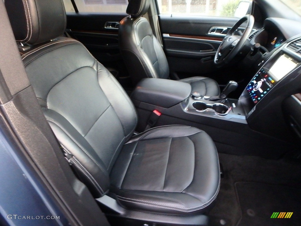2018 Explorer Limited 4WD - Blue Metallic / Ebony Black photo #11