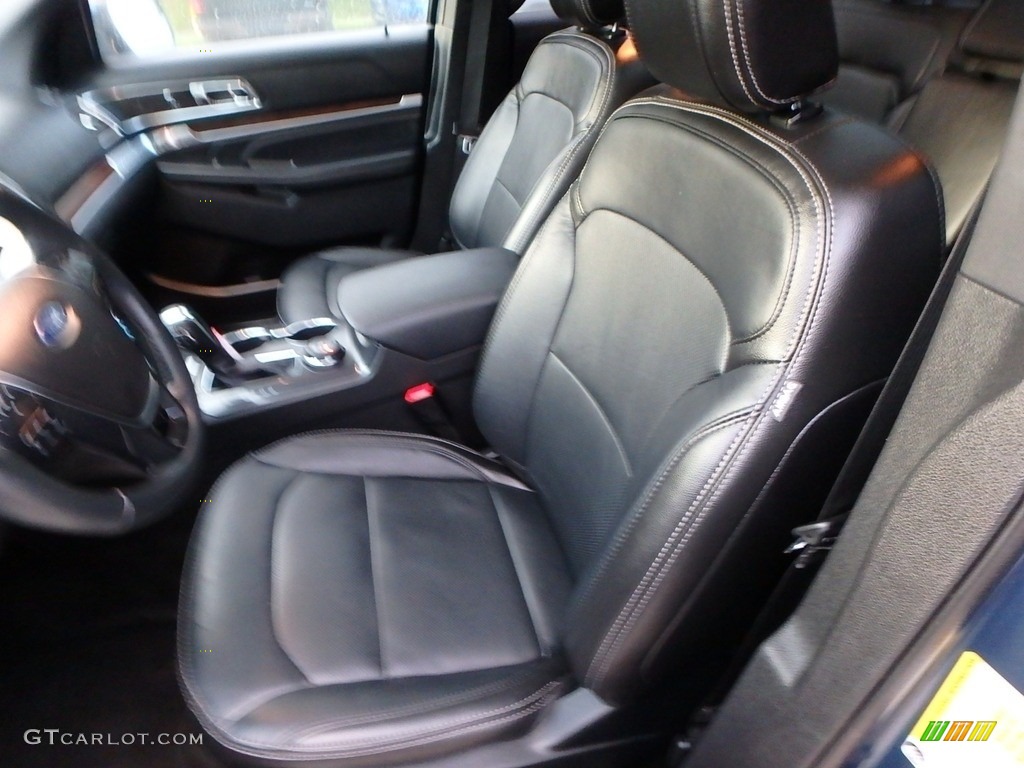 2018 Explorer Limited 4WD - Blue Metallic / Ebony Black photo #16