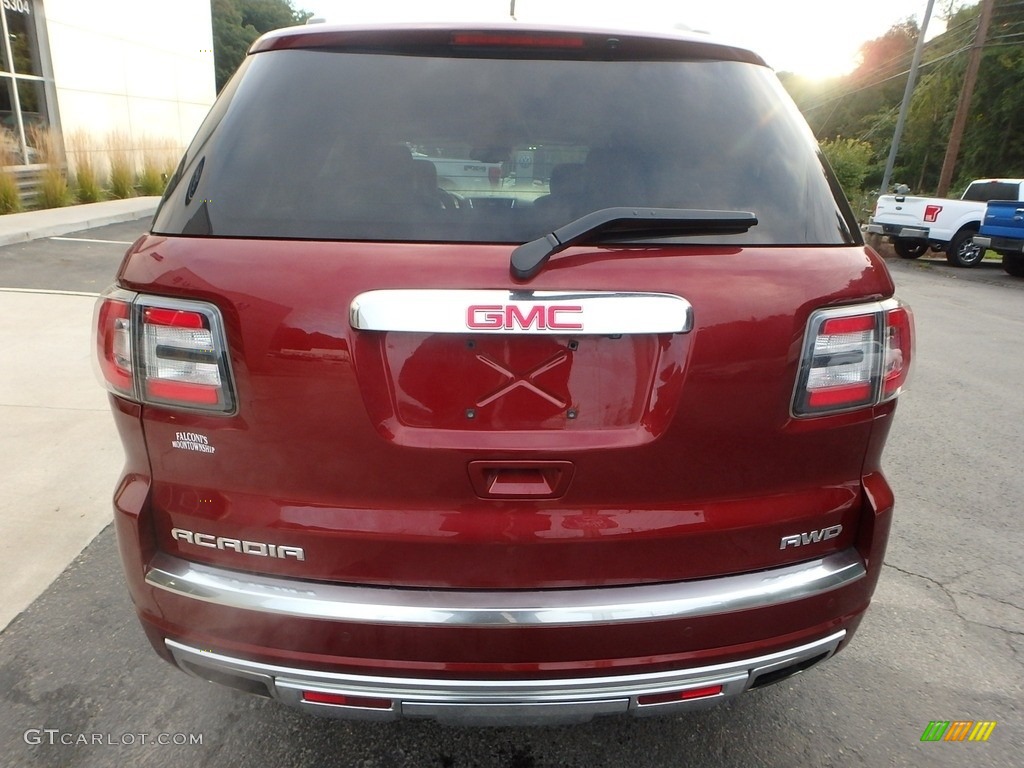 2015 Acadia Denali AWD - Crimson Red Tincoat / Cocoa Dune photo #3