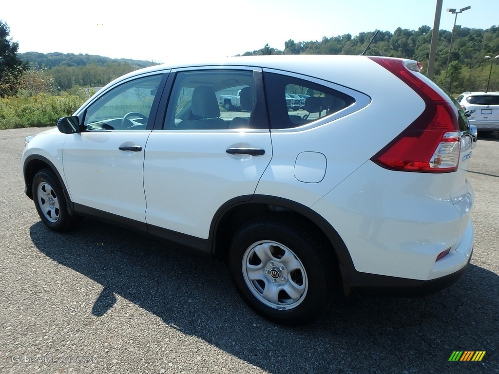 2015 CR-V LX AWD - White Diamond Pearl / Beige photo #12