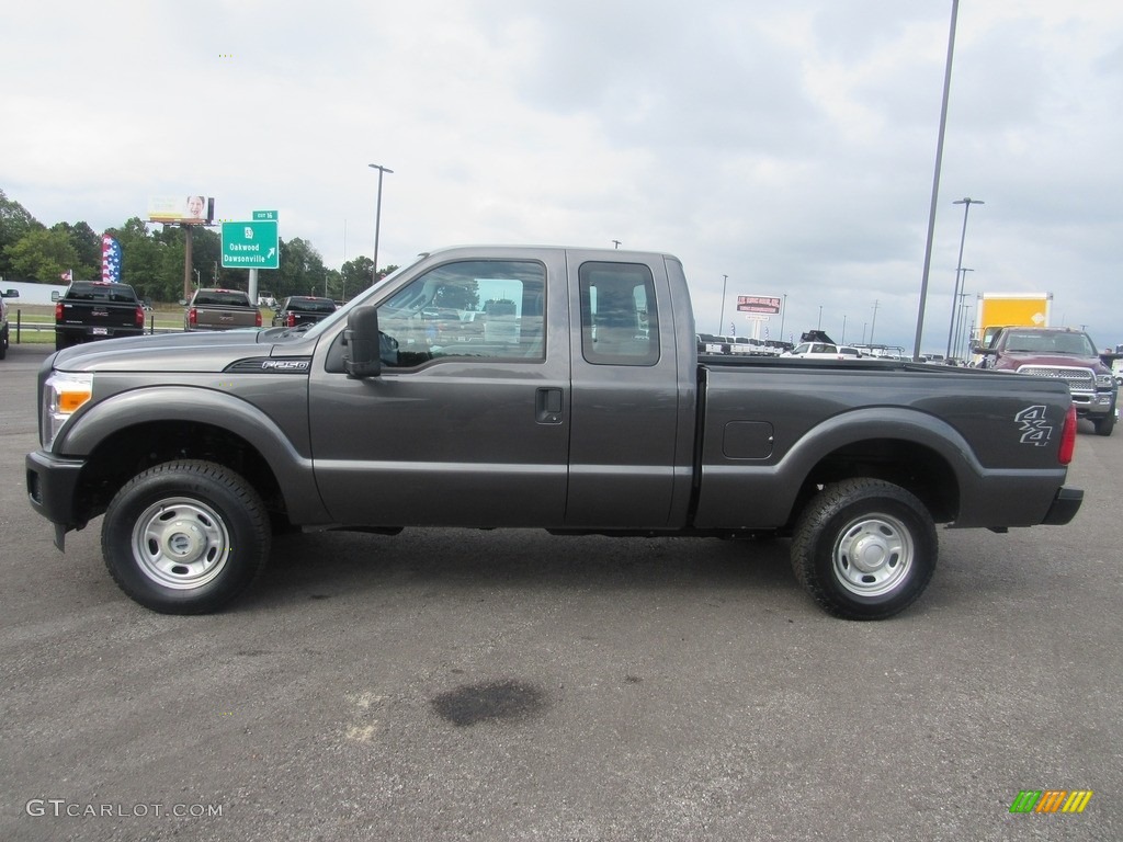 2015 F250 Super Duty XL Super Cab 4x4 - Ingot Silver / Steel photo #2