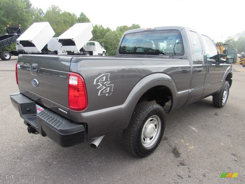 2015 F250 Super Duty XL Super Cab 4x4 - Ingot Silver / Steel photo #5