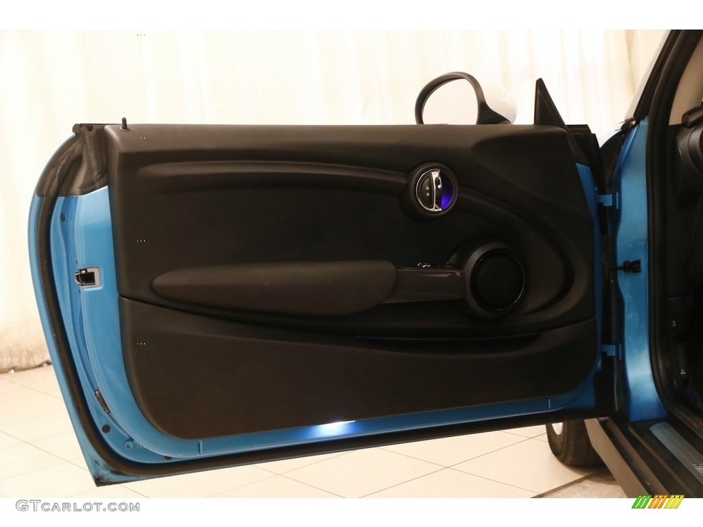 2016 Hardtop Cooper 2 Door - Electric Blue Metallic / Carbon Black photo #4