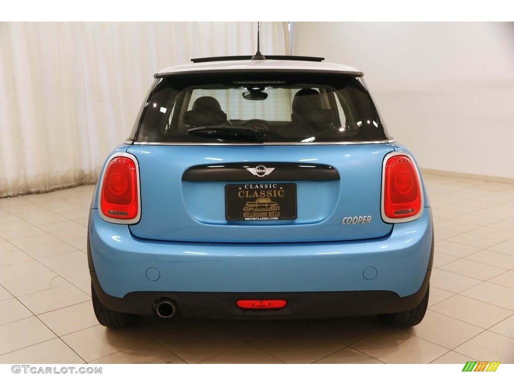 2016 Hardtop Cooper 2 Door - Electric Blue Metallic / Carbon Black photo #17