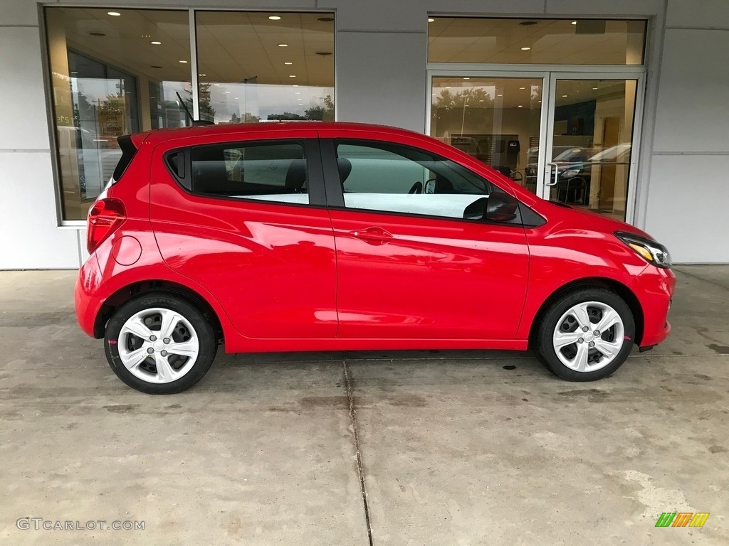 Red Hot 2019 Chevrolet Spark LS Exterior Photo #129558702