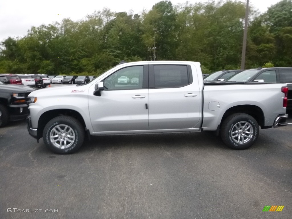 2019 Silverado 1500 LT Z71 Crew Cab 4WD - Silver Ice Metallic / Jet Black photo #2