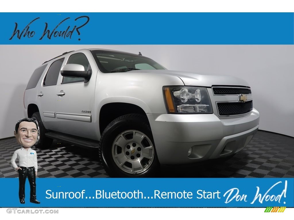 2010 Tahoe LT 4x4 - Sheer Silver Metallic / Light Titanium/Dark Titanium photo #1