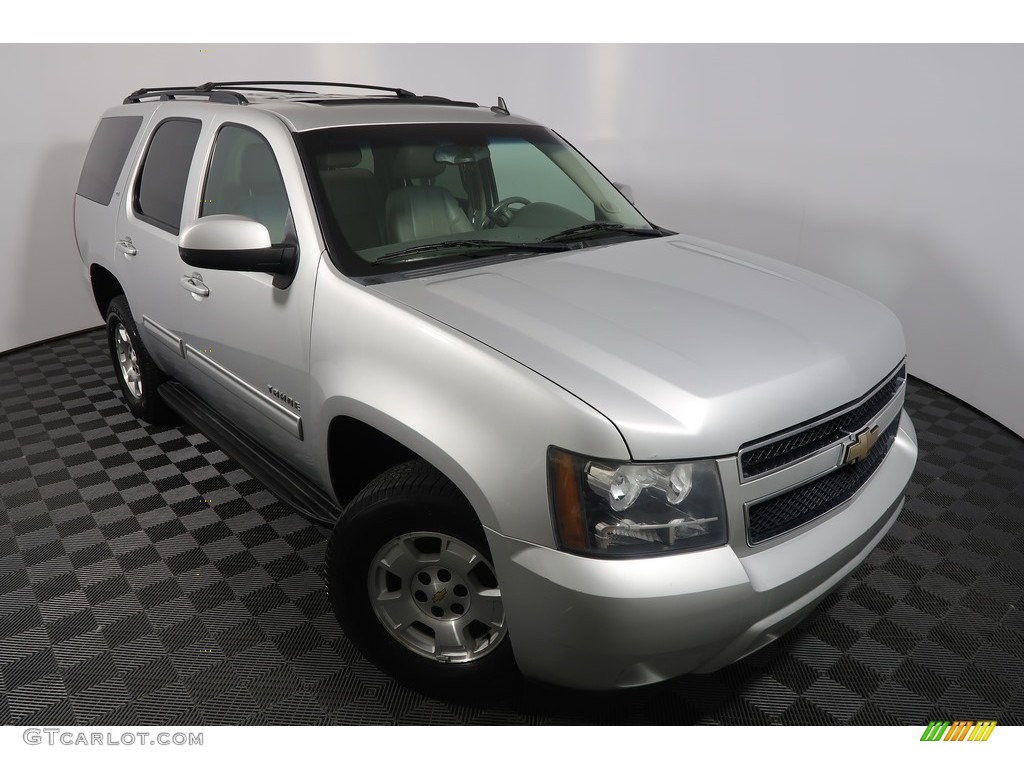 2010 Tahoe LT 4x4 - Sheer Silver Metallic / Light Titanium/Dark Titanium photo #2