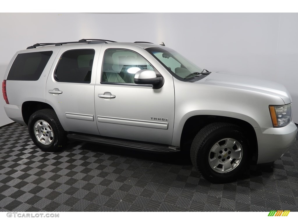 2010 Tahoe LT 4x4 - Sheer Silver Metallic / Light Titanium/Dark Titanium photo #4