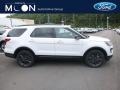 2018 Oxford White Ford Explorer XLT 4WD  photo #1