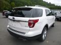 2018 White Platinum Ford Explorer XLT 4WD  photo #2