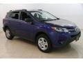 Blue Crush Metallic 2015 Toyota RAV4 LE