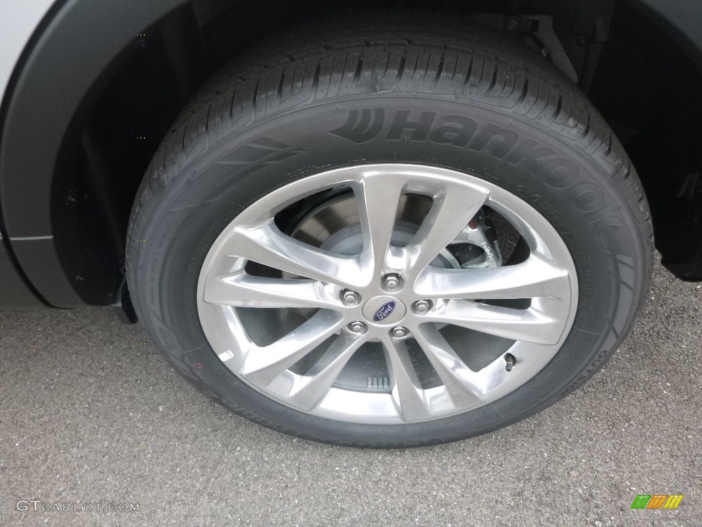 2018 Explorer XLT 4WD - Ingot Silver / Ebony Black photo #7