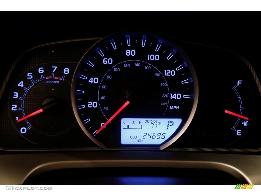 2015 RAV4 LE - Blue Crush Metallic / Black photo #8