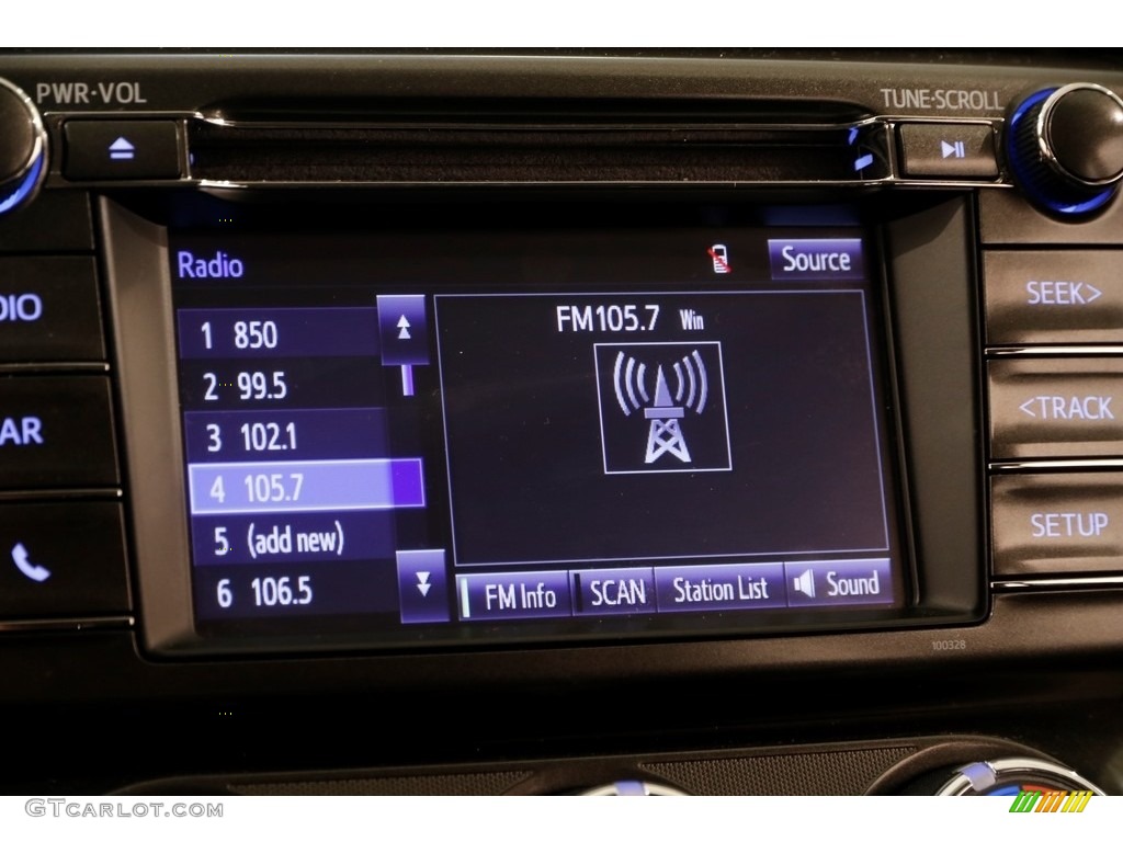 2015 RAV4 LE - Blue Crush Metallic / Black photo #10