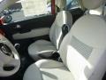 Ivory (Avorio) 2018 Fiat 500 Pop Interior Color