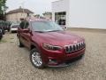 2019 Velvet Red Pearl Jeep Cherokee Latitude 4x4  photo #4