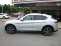 2018 Silverstone Gray Metallic Alfa Romeo Stelvio AWD  photo #3