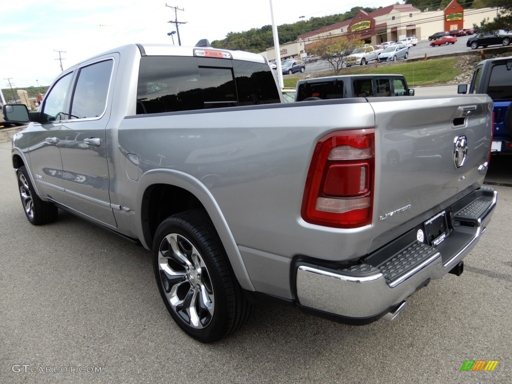 2019 1500 Limited Crew Cab 4x4 - Billett Silver Metallic / Black photo #3