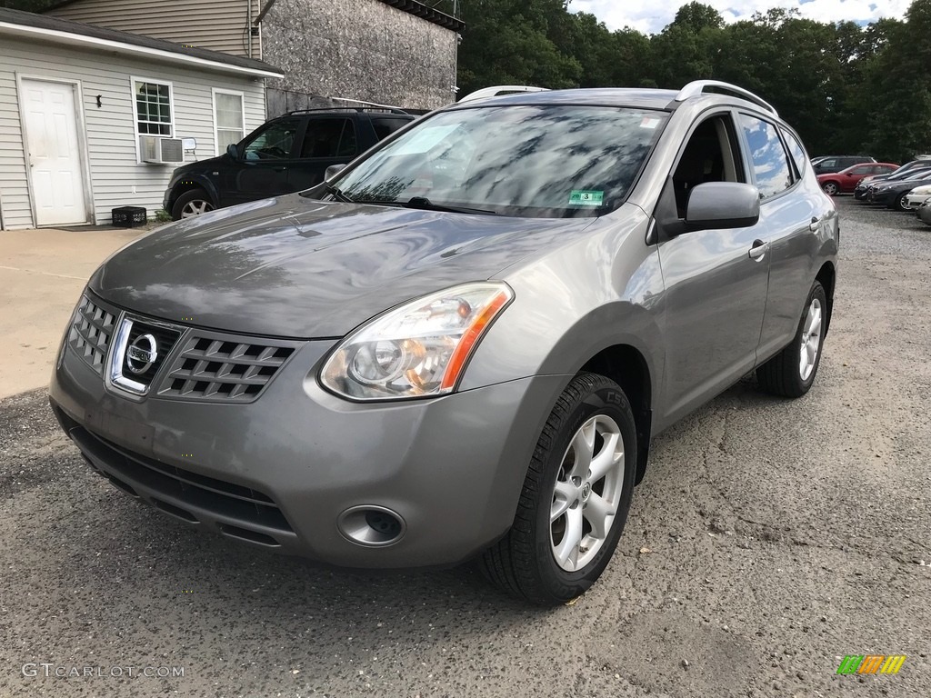 2008 Rogue SL AWD - Gotham Gray Metallic / Gray photo #1