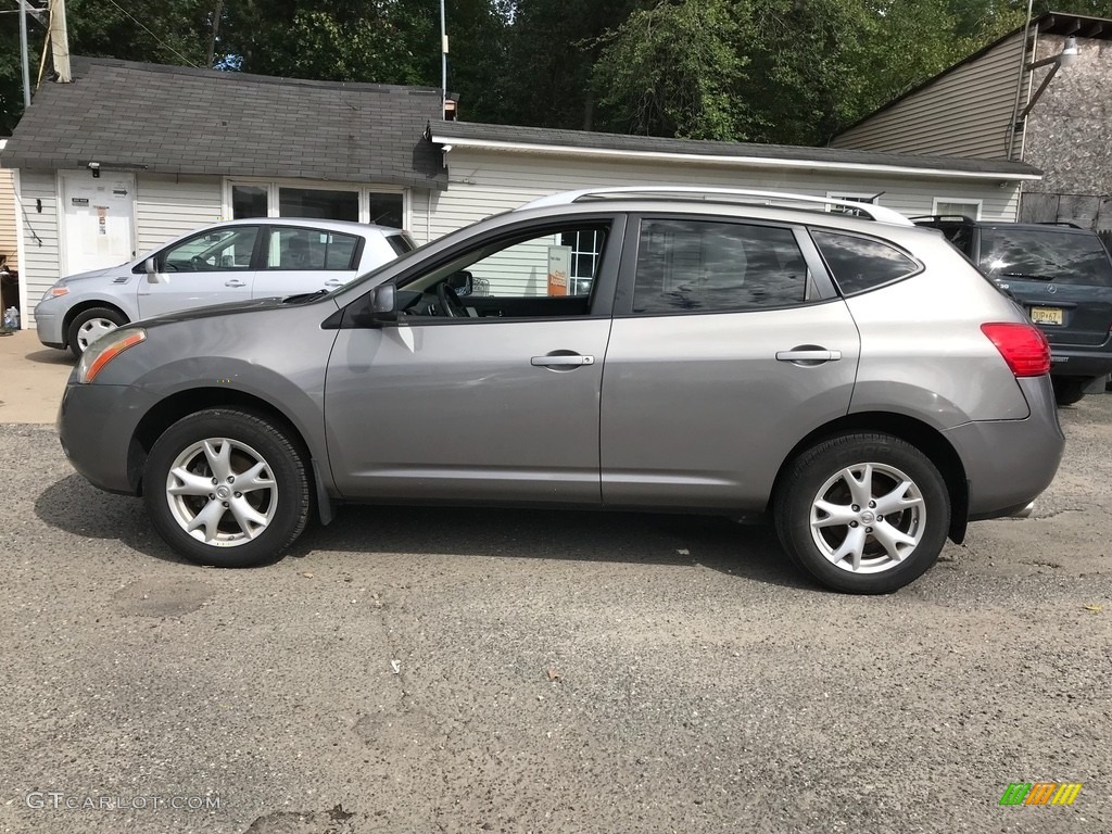 2008 Rogue SL AWD - Gotham Gray Metallic / Gray photo #2