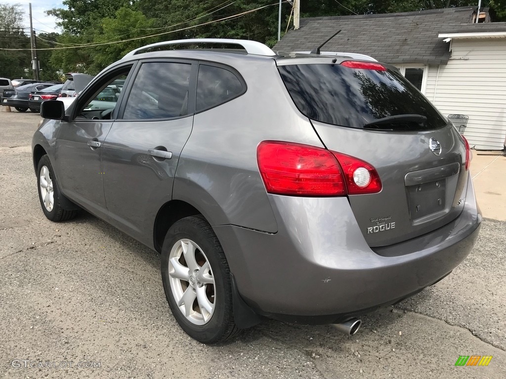 2008 Rogue SL AWD - Gotham Gray Metallic / Gray photo #3