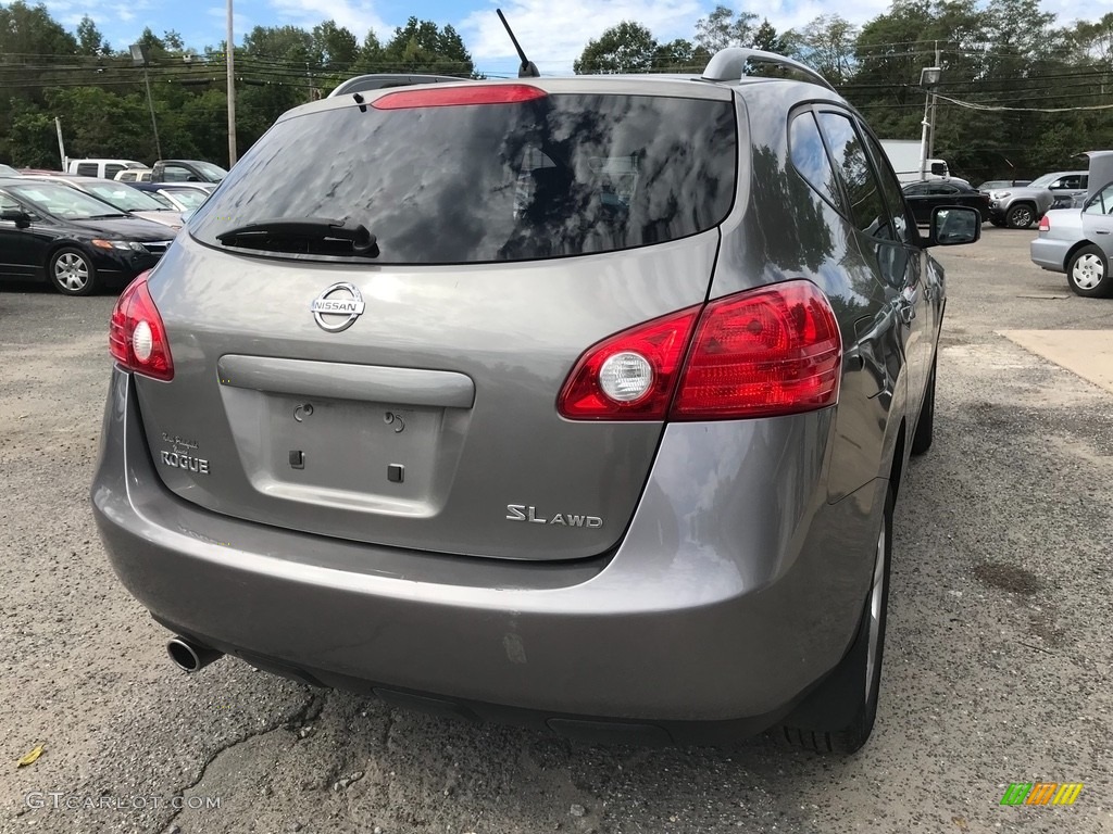 2008 Rogue SL AWD - Gotham Gray Metallic / Gray photo #6