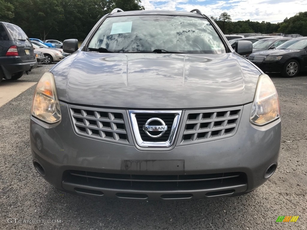 2008 Rogue SL AWD - Gotham Gray Metallic / Gray photo #10