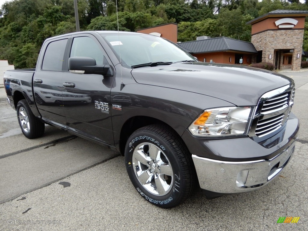 2019 1500 Classic Big Horn Crew Cab 4x4 - Granite Crystal Metallic / Black/Diesel Gray photo #7