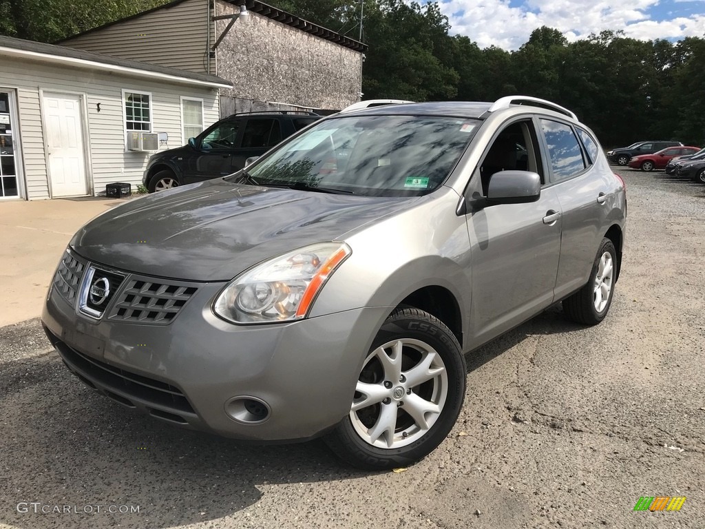 2008 Rogue SL AWD - Gotham Gray Metallic / Gray photo #19