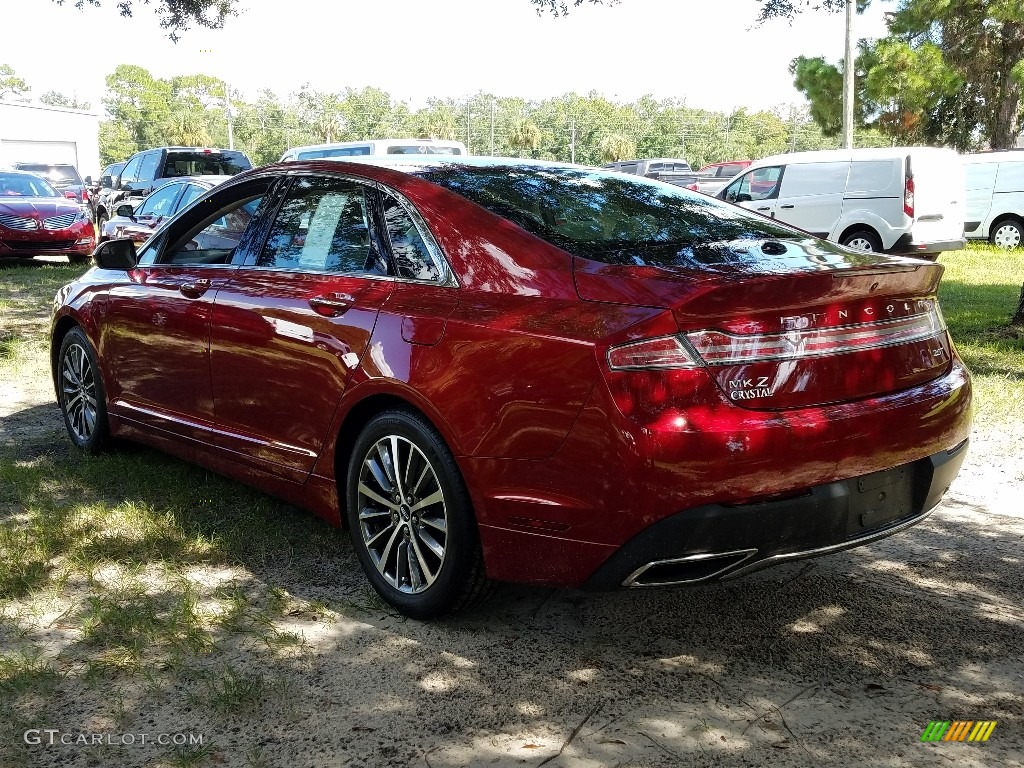 2018 MKZ Premier - Ruby Red Metallic / Cappuccino photo #3