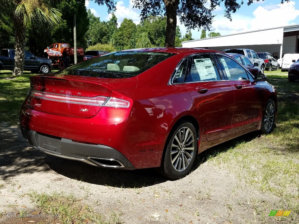 2018 MKZ Premier - Ruby Red Metallic / Cappuccino photo #5
