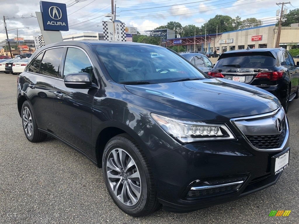 2016 Graphite Luster Metallic Acura MDX SHAWD Technology 129554312