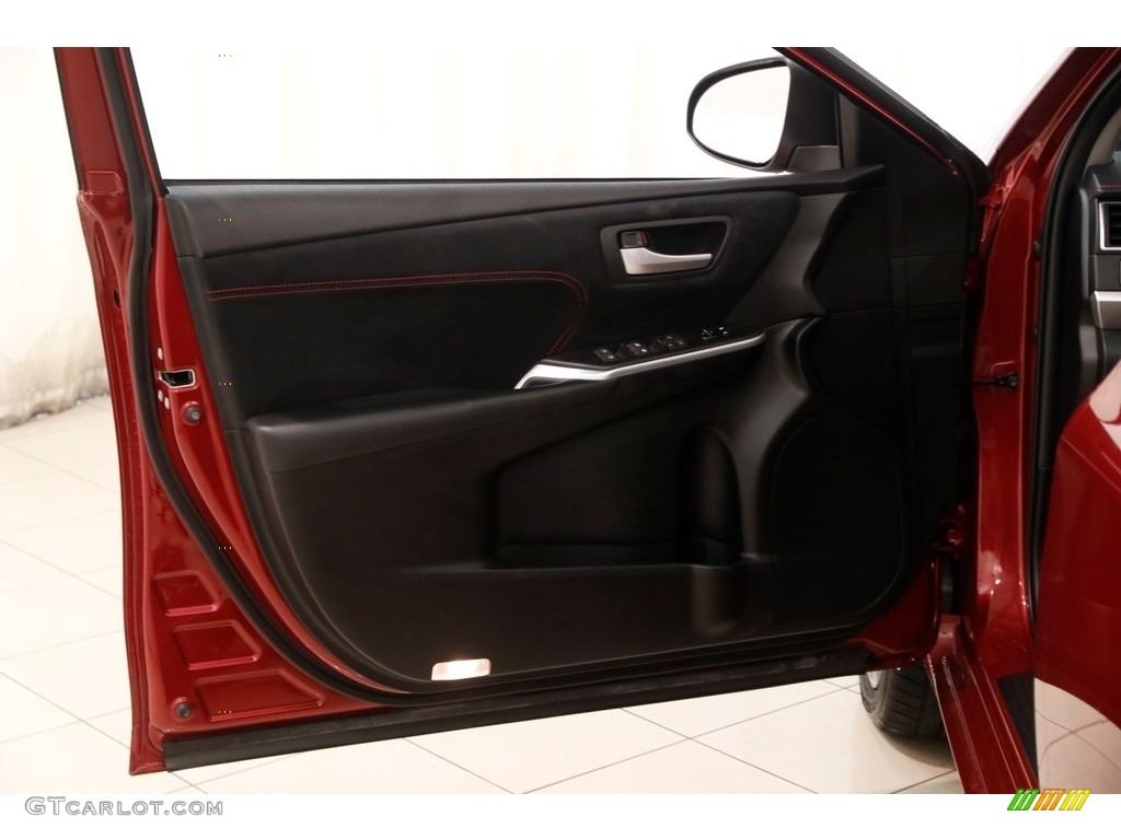 2015 Camry XSE V6 - Ruby Flare Pearl / Black photo #4