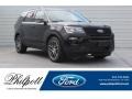 2018 Shadow Black Ford Explorer Sport 4WD  photo #1