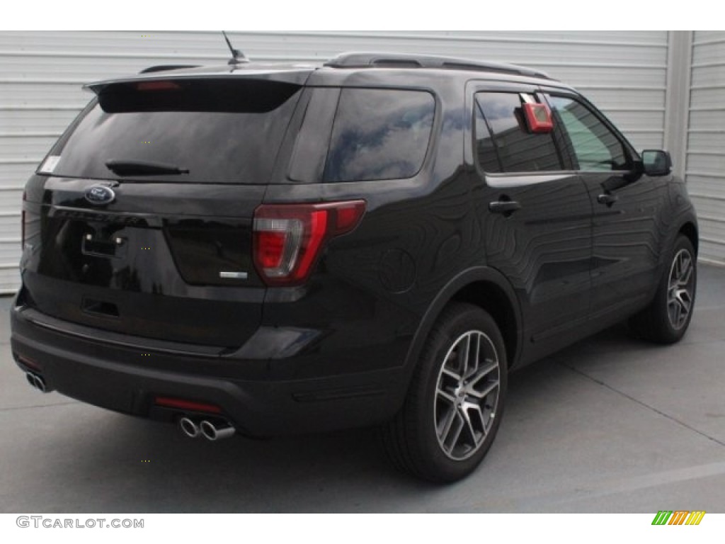 2018 Explorer Sport 4WD - Shadow Black / Ebony Black photo #9