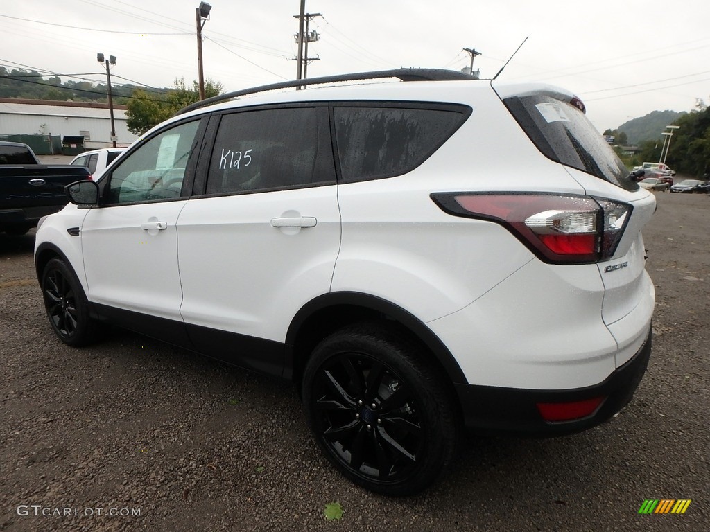 2018 Escape SE 4WD - Oxford White / Charcoal Black photo #5